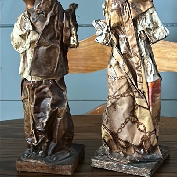 Rustic Artisan Figurine Set - Earth Tones - Picture 9 of 17